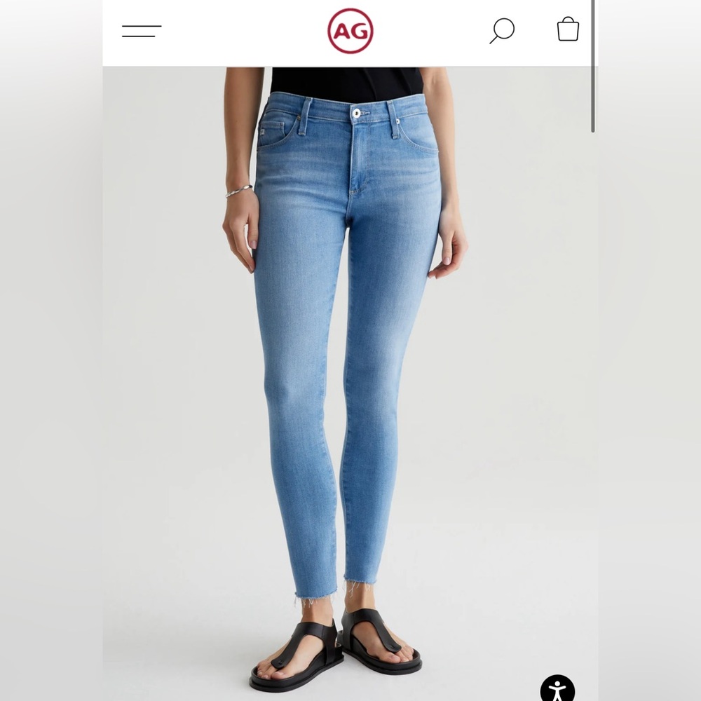 AG jeans Farrah Skinny Ankle size 27R